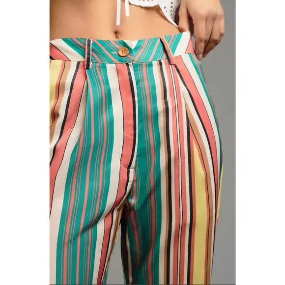 Tiny Camelia Striped Pants - New Size 4 - Picture 3 of 7